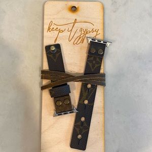 Louis Vuitton upcycled watch band 38/40mm